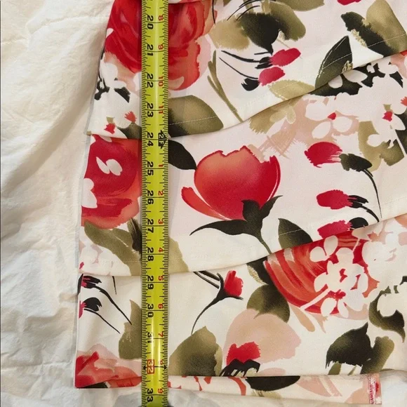 Dress Barn Floral Sheath Dress/ Woman/ Size Petite 4 - Picture 12 of 15